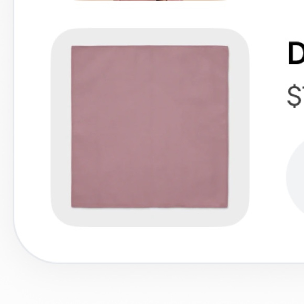 Birdy Grey | Didi Pocket Square - English Rose